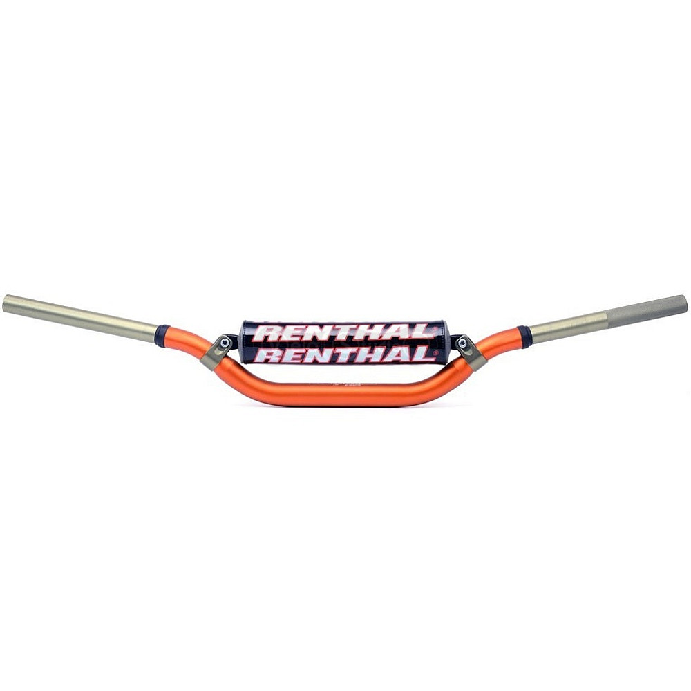Кермо Renthal Twinwall® 804 мм, підйом 105 мм Handlebar [Orange], Honda/Kawasaki