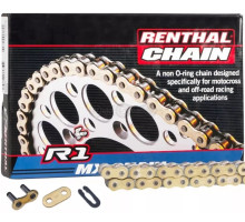 Ланцюг Renthal R1 Chain - 520 [Gold], 520-114L / No Seal