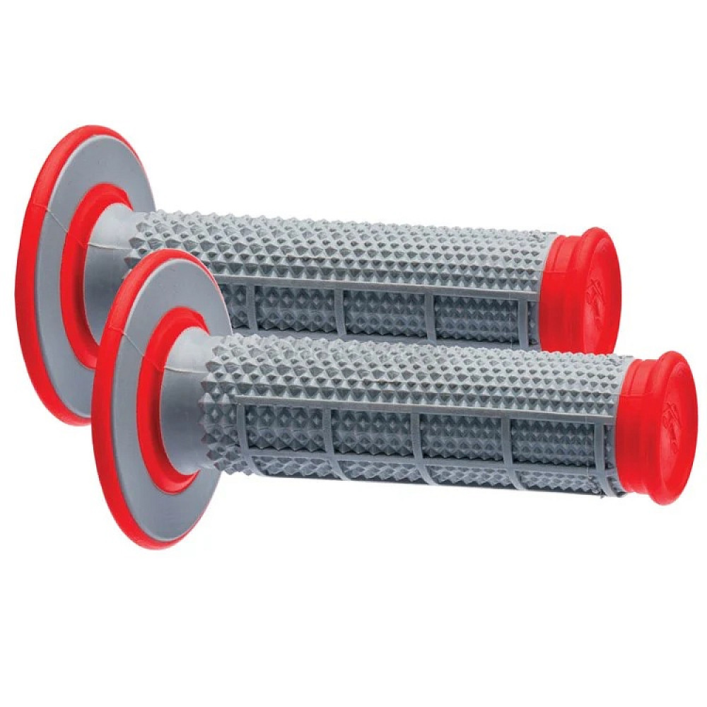 Грипсы Renthal MX Tapered Grips - Dual Compound G163 [Red], Soft
