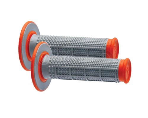 Грипсы Renthal MX Tapered Grips - Dual Compound G164 [Orange], Soft