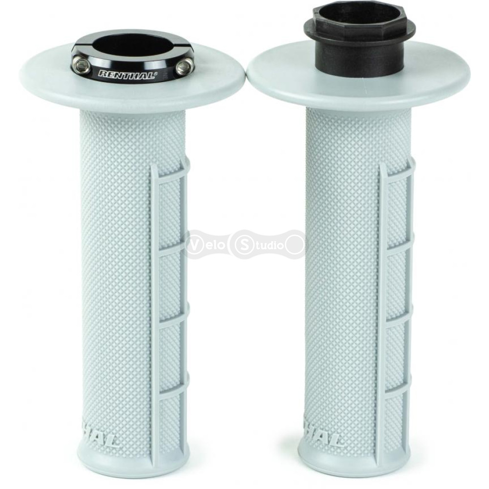 Грипсы Renthal MX Lock-On Grips - Half Waffle G234 [Original], Soft