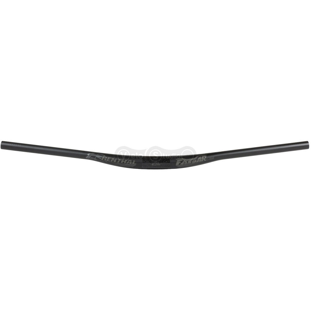 Руль Renthal Fatbar® 35mm 800 мм Carbon Handlebar [Black], Rise 10 mm