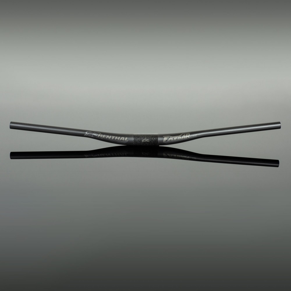 Руль Renthal Fatbar® 35mm 800 мм Carbon Handlebar [Black], Rise 10 mm