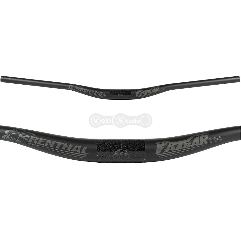 Кермо Renthal Fatbar® 35мм 800мм Carbon Handlebar [Black], Rise 20мм
