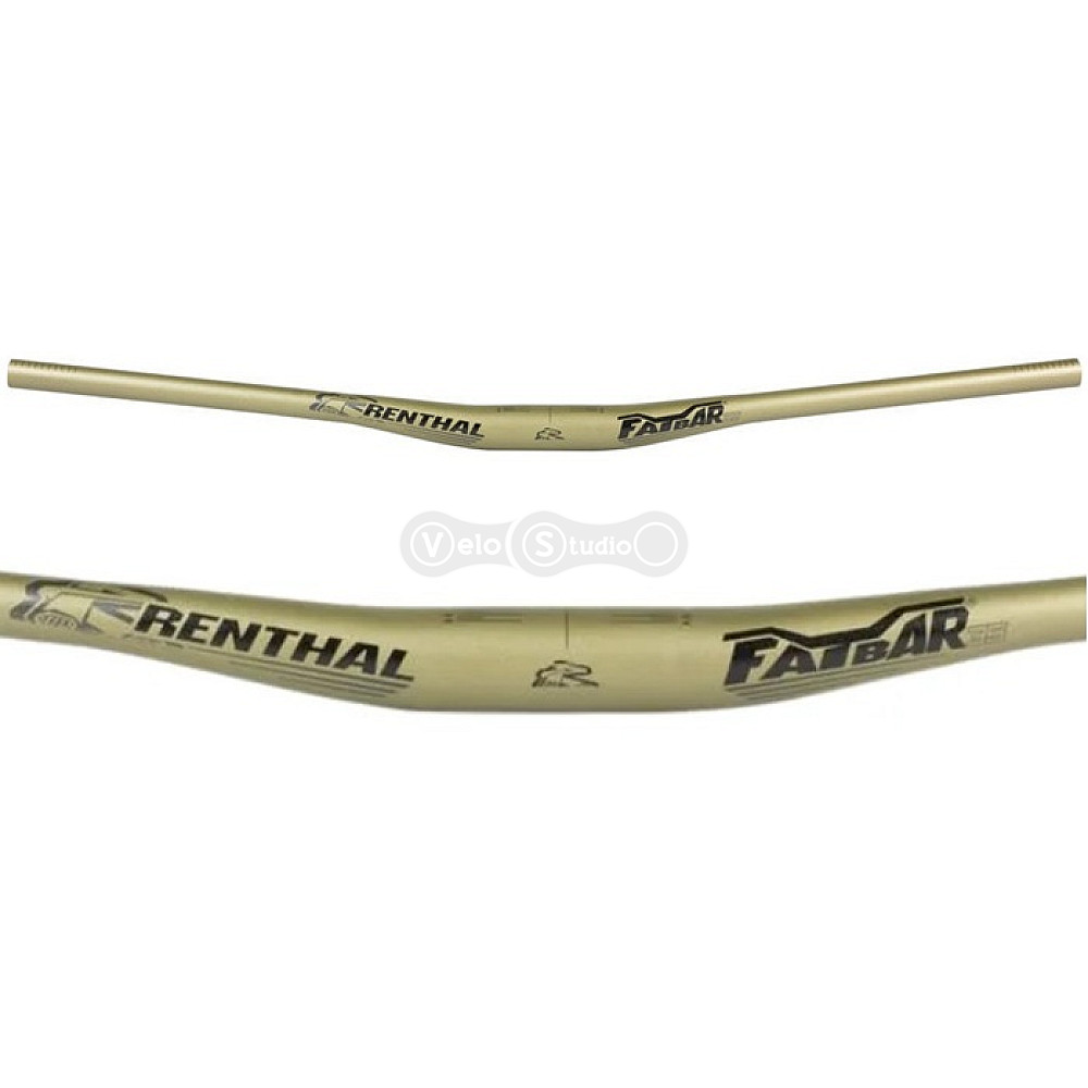 Кермо Renthal Fatbar® 35мм 800мм Handlebar [AluGold], Rise 10мм
