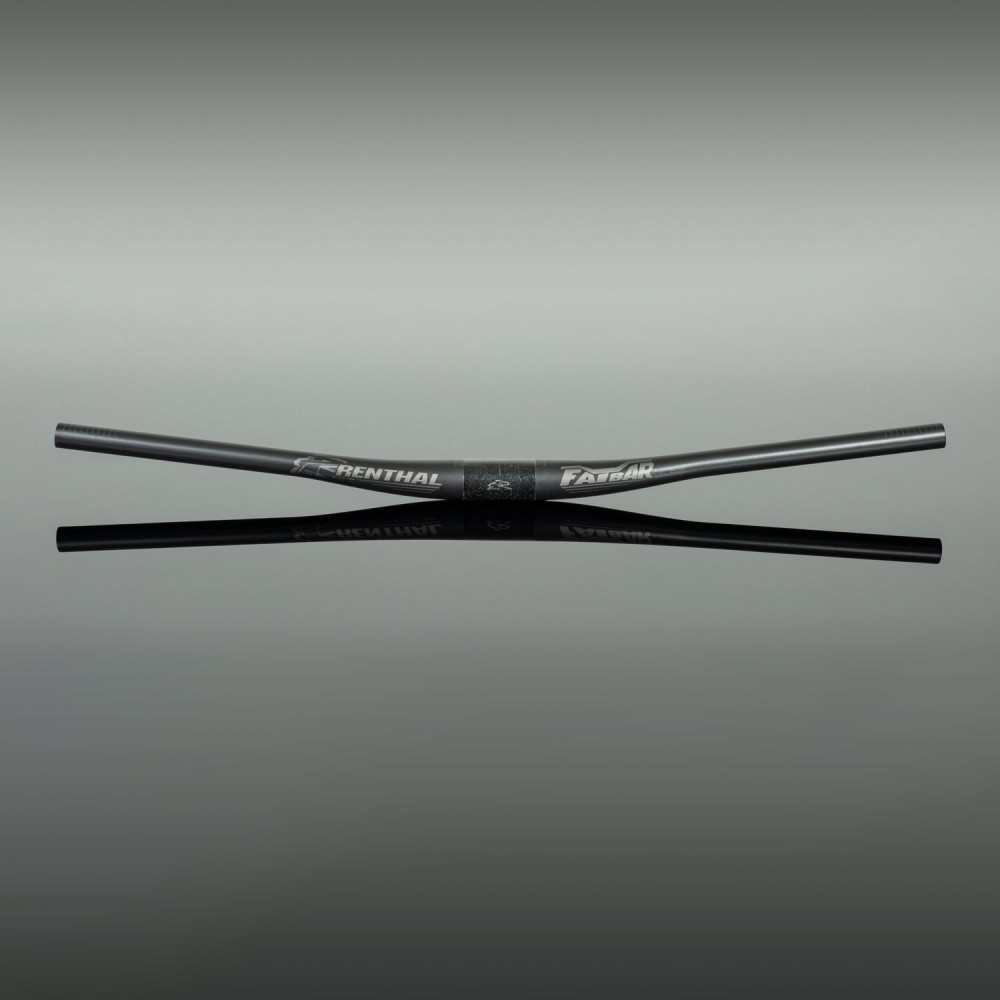 Руль Renthal Fatbar® 35mm 760 мм Lite Carbon Handlebar [Black], Rise 10 mm