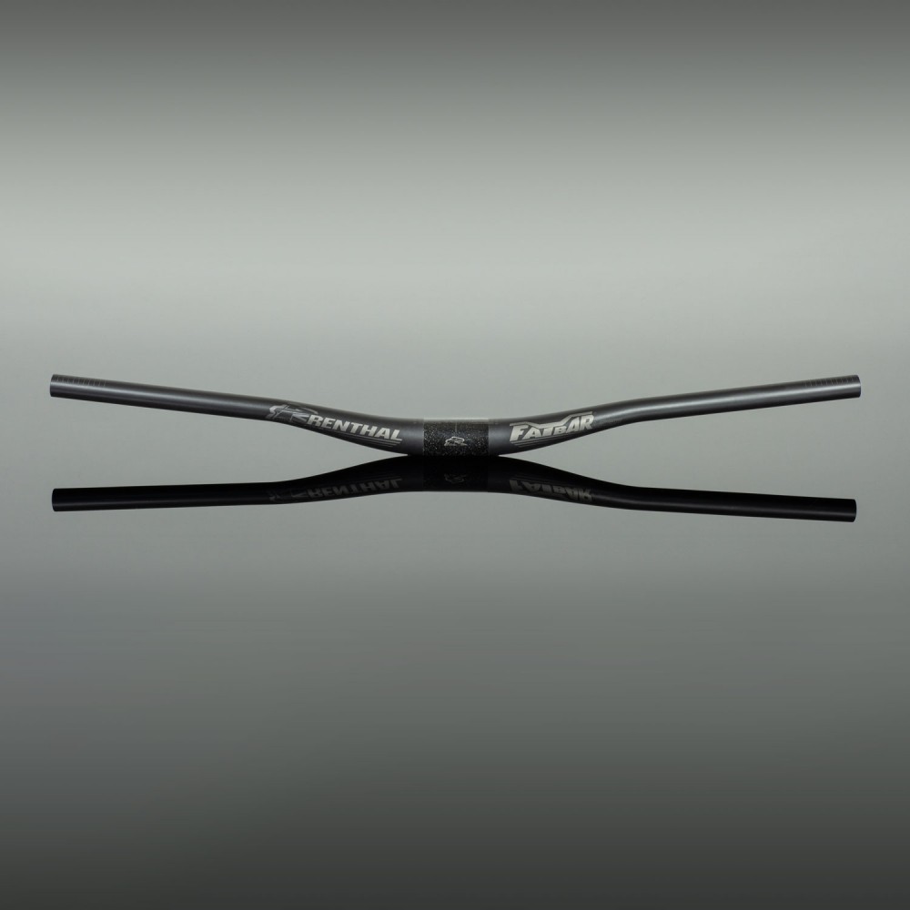 Кермо Renthal Fatbar® 35мм 760мм Lite Carbon Handlebar [Black], Rise 20мм