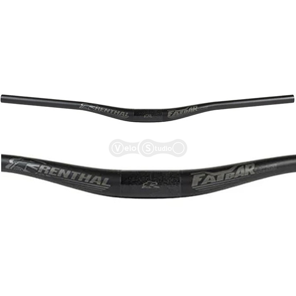 Кермо Renthal Fatbar® 35мм 760мм Lite Carbon Handlebar [Black], Rise 20мм