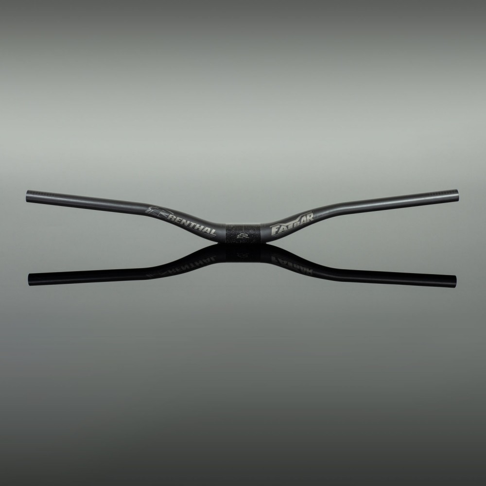 Кермо Renthal Fatbar® 35мм 760мм Lite Carbon Handlebar [Black], Rise 40мм