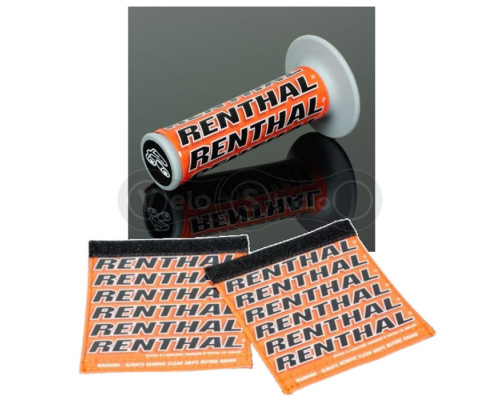 Чехлы на грипсы Renthal Clean Grip Covers G254 [Orange], One Size