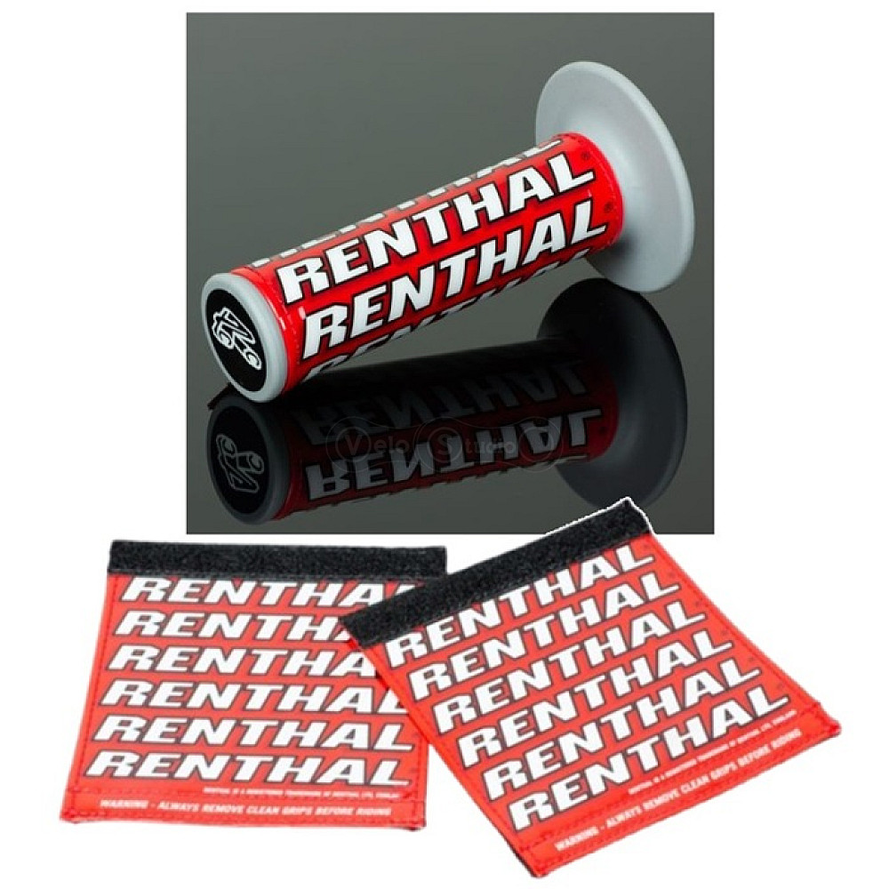 Чохли на грипси Renthal Clean Grip Covers G255 [Red], One Size