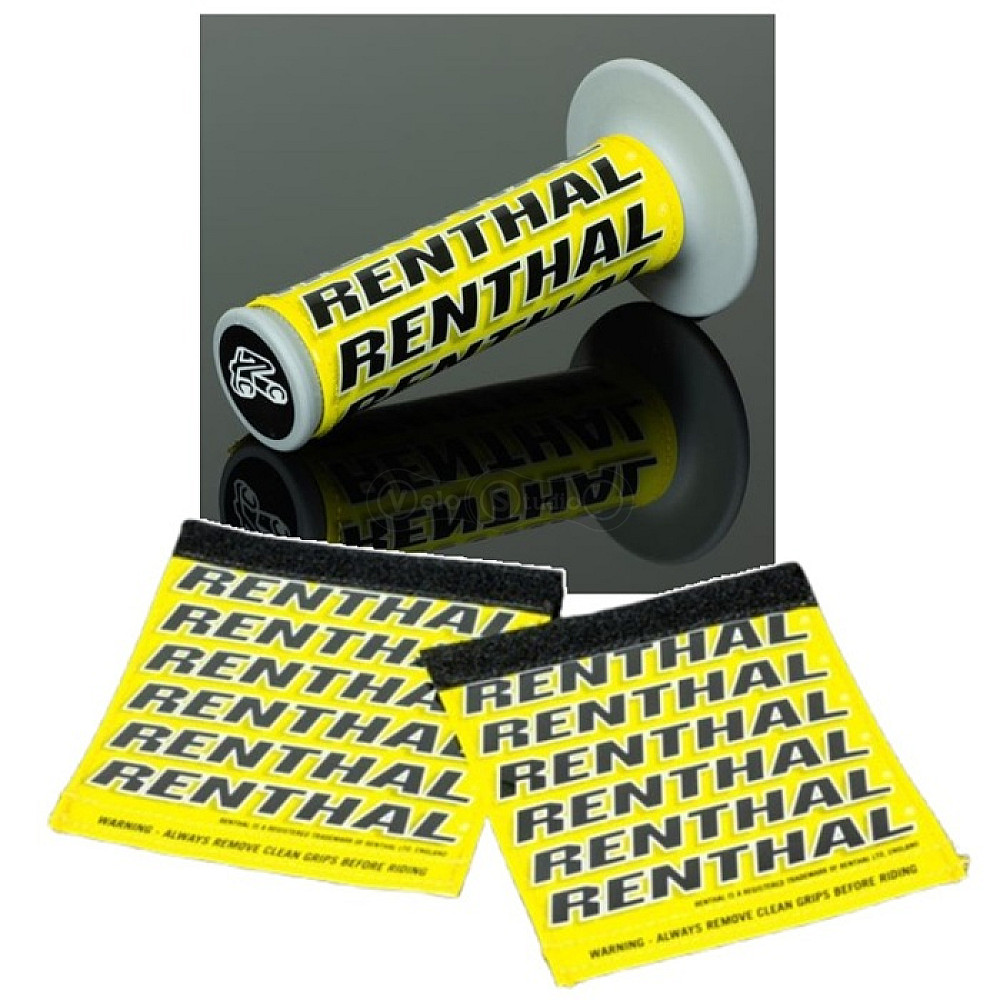 Чохли на грипси Renthal Clean Grip Covers G257 [Yellow], One Size