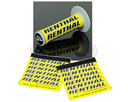 Чохли на грипси Renthal Clean Grip Covers G257 [Yellow], One Size