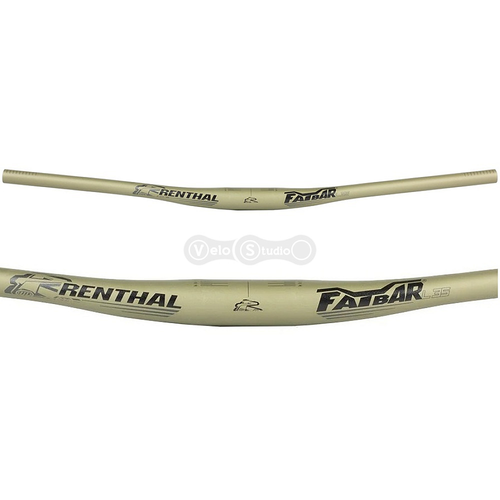 Руль Renthal Fatbar® 35mm Lite 760 мм Handlebar [AluGold], Rise 10 mm
