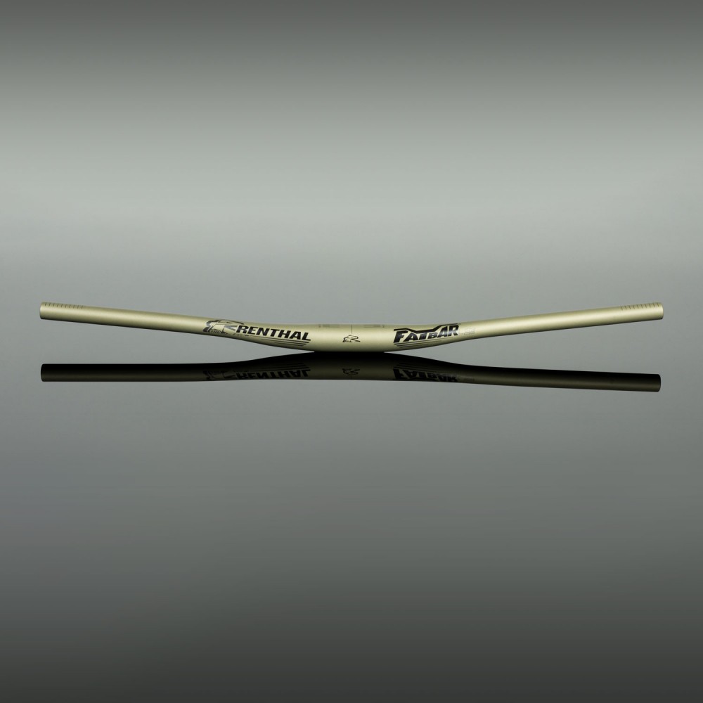 Руль Renthal Fatbar® 35mm Lite 760 мм Handlebar [AluGold], Rise 10 mm