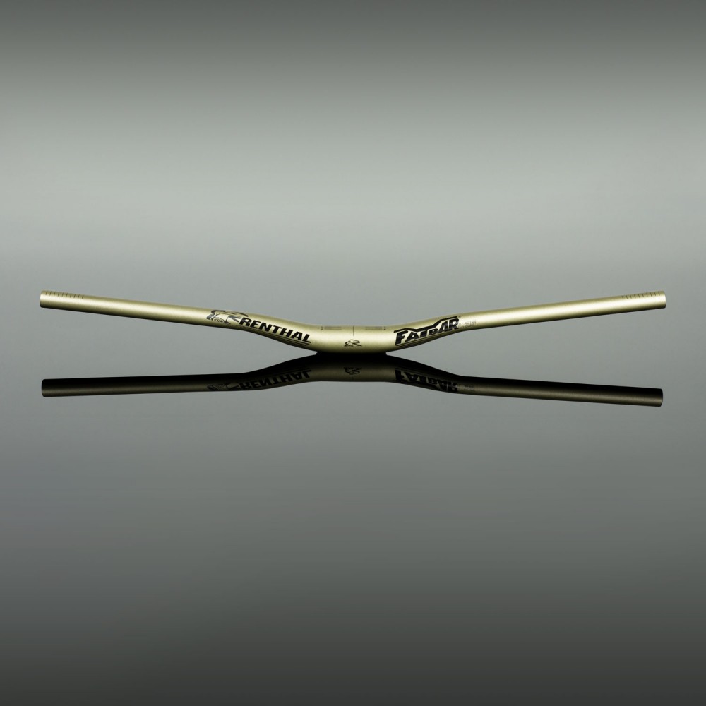 Руль Renthal Fatbar® 35mm Lite 760 мм Handlebar [AluGold], Rise 20 mm