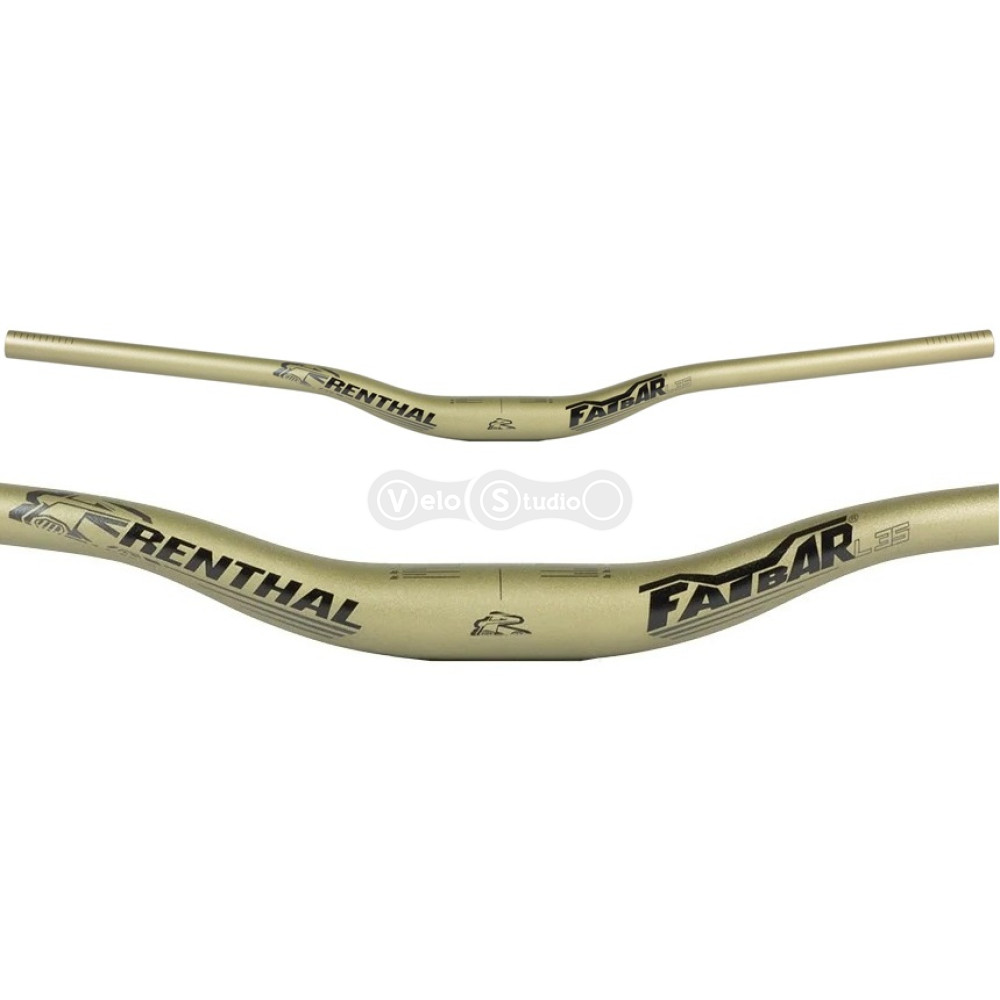 Кермо Renthal Fatbar® 35mm Lite 760 мм Handlebar [AluGold], Rise 30 mm