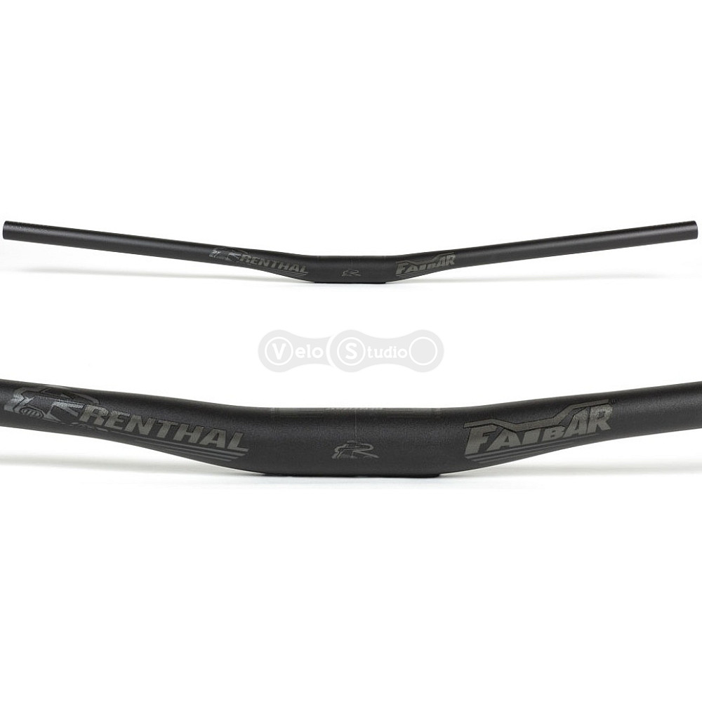 Руль Renthal Fatbar® Lite 760 мм Handlebar [Black], Rise 10 mm