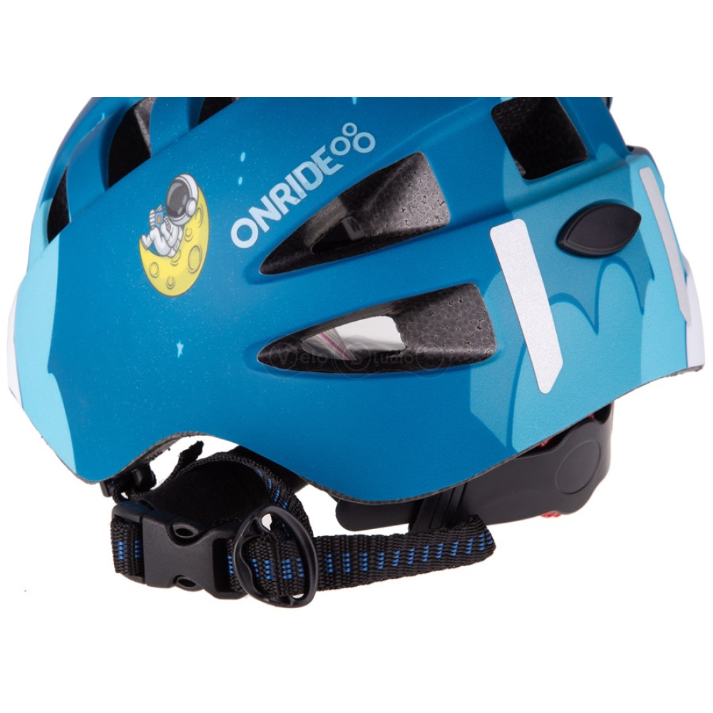Дитячий вело шолом ONRIDE Bud 20 космонавт M (52-56 см)