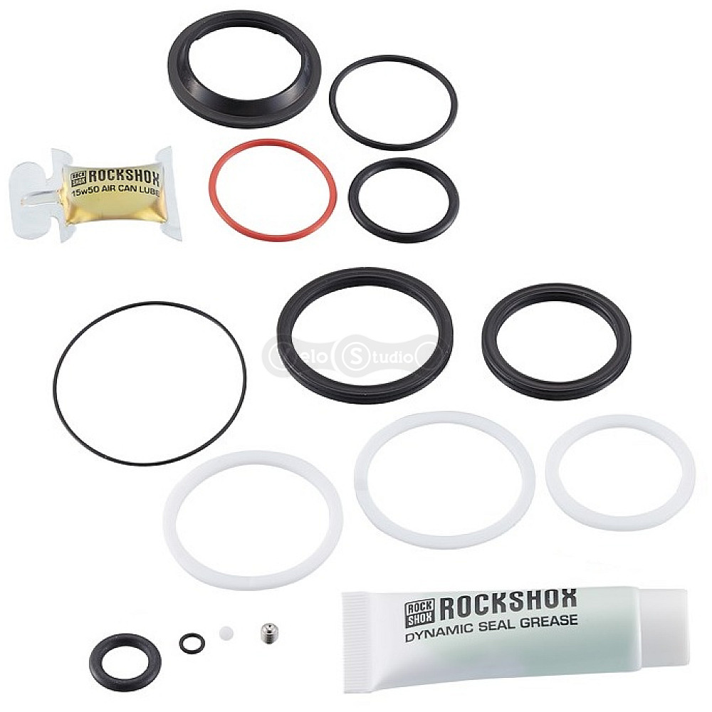 Сервисные запчасти RockShox 200 HOUR/1 YEAR SERVICE KIT - NUDE/BOLD 2022+, THRUSHAFT (2021-2024), DELUXE /GEN