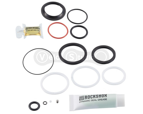 Сервісні запчастини RockShox 200 HOUR/1 YEAR SERVICE KIT - NUDE/BOLD 2022+, THRUSHAFT (2021-2024), DELUXE /GEN
