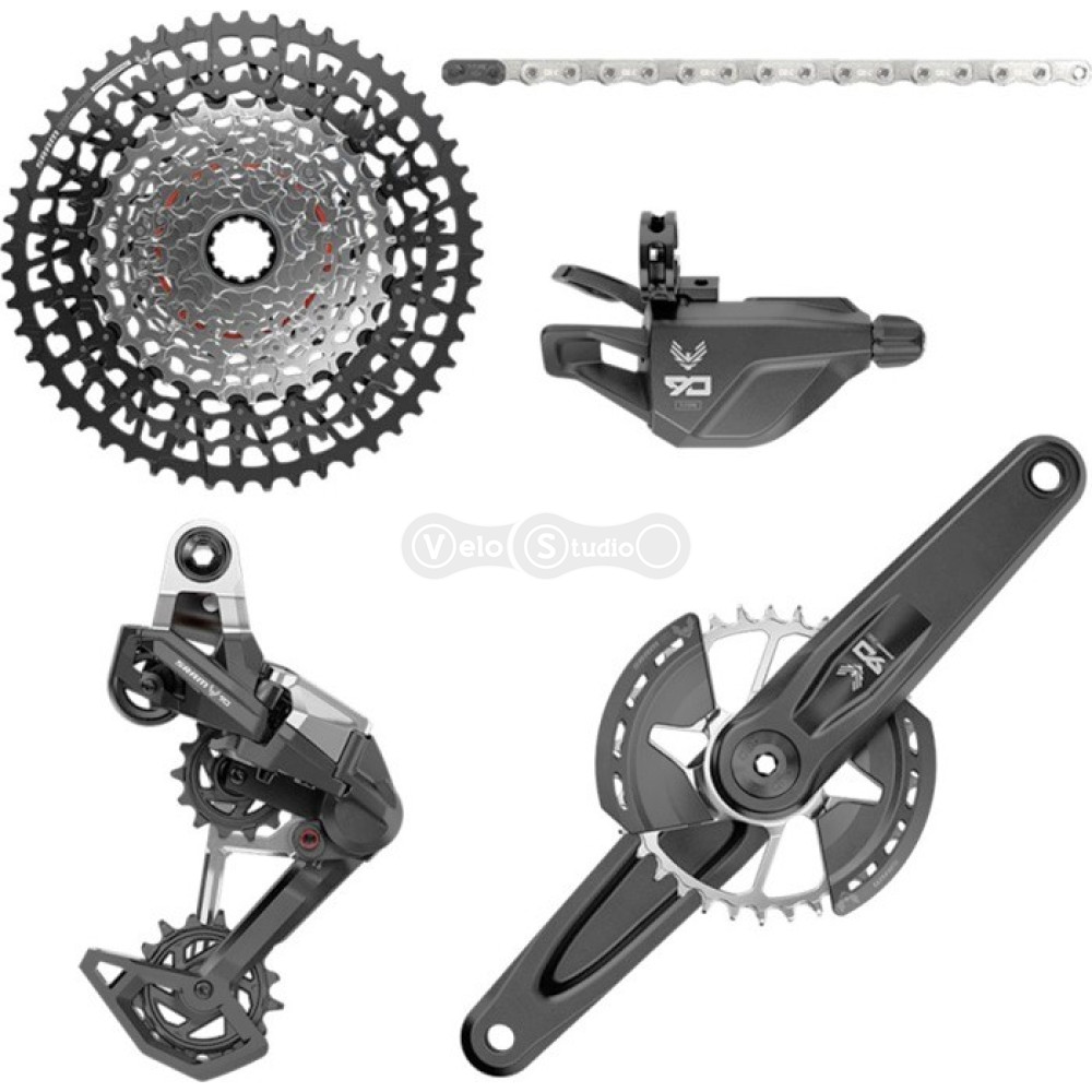 Група SRAM Eagle 90 DUB 12-speed (170 мм, 10-52t)