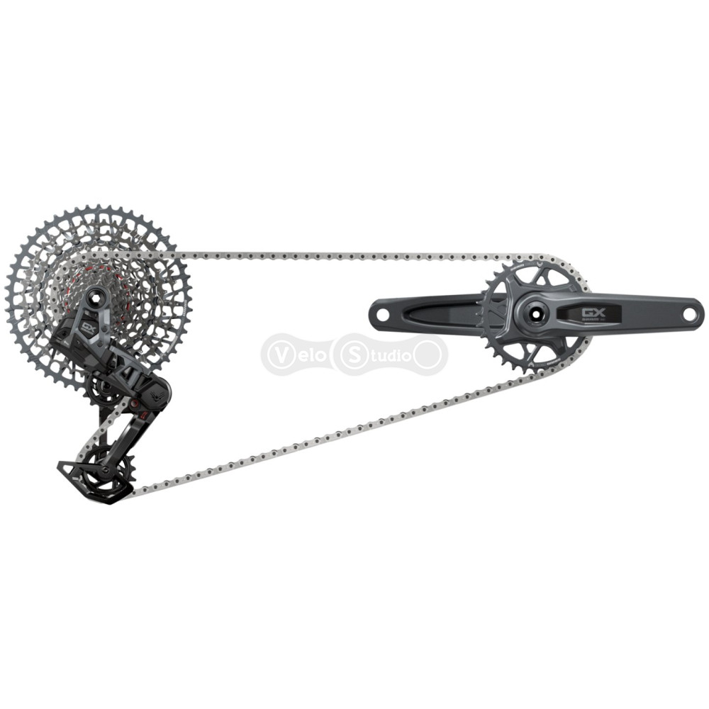 Група SRAM GX EAGLE TRANSMISSION AXS 170 TTYPE