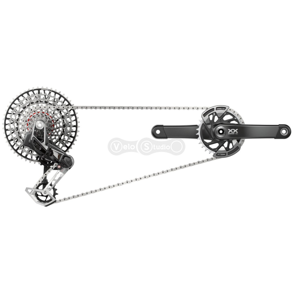 Групсет SRAM XX EAGLE TRANSMISSION AXS 170 TTYPE