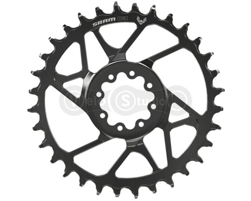 Звезда SRAM S1000 T-TYPE Eagle 32T Steel Direct Mount 3mm Offset Eagle Black