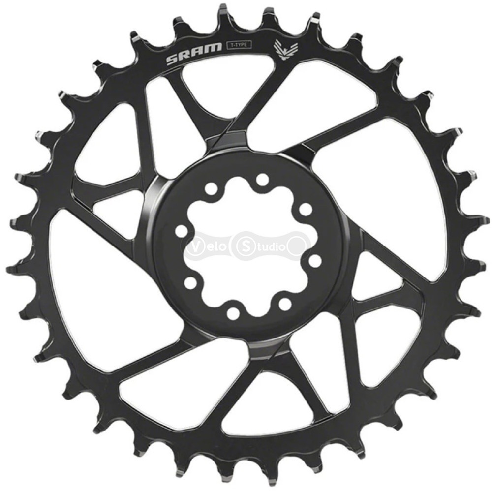 Звезда SRAM S1000 T-TYPE Eagle 34T Steel Direct Mount 3mm Offset Eagle Black