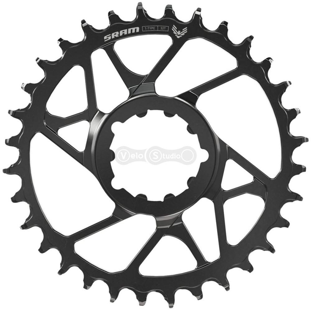 Звезда SRAM Eagle 70 T-TYPE Eagle 34T Steel Direct Mount 3mm Offset Eagle Black