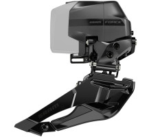 Передній перемикач SRAM Force AXS D2 – black – Braze-on (Battery Not Included)