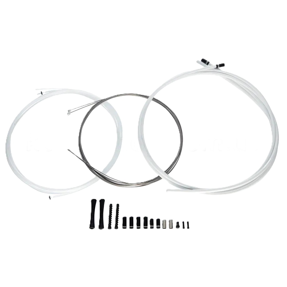 Набір сорочки та троса перемикання SRAM SLICKWIRE PRO 4mm Road/MTB Shift White