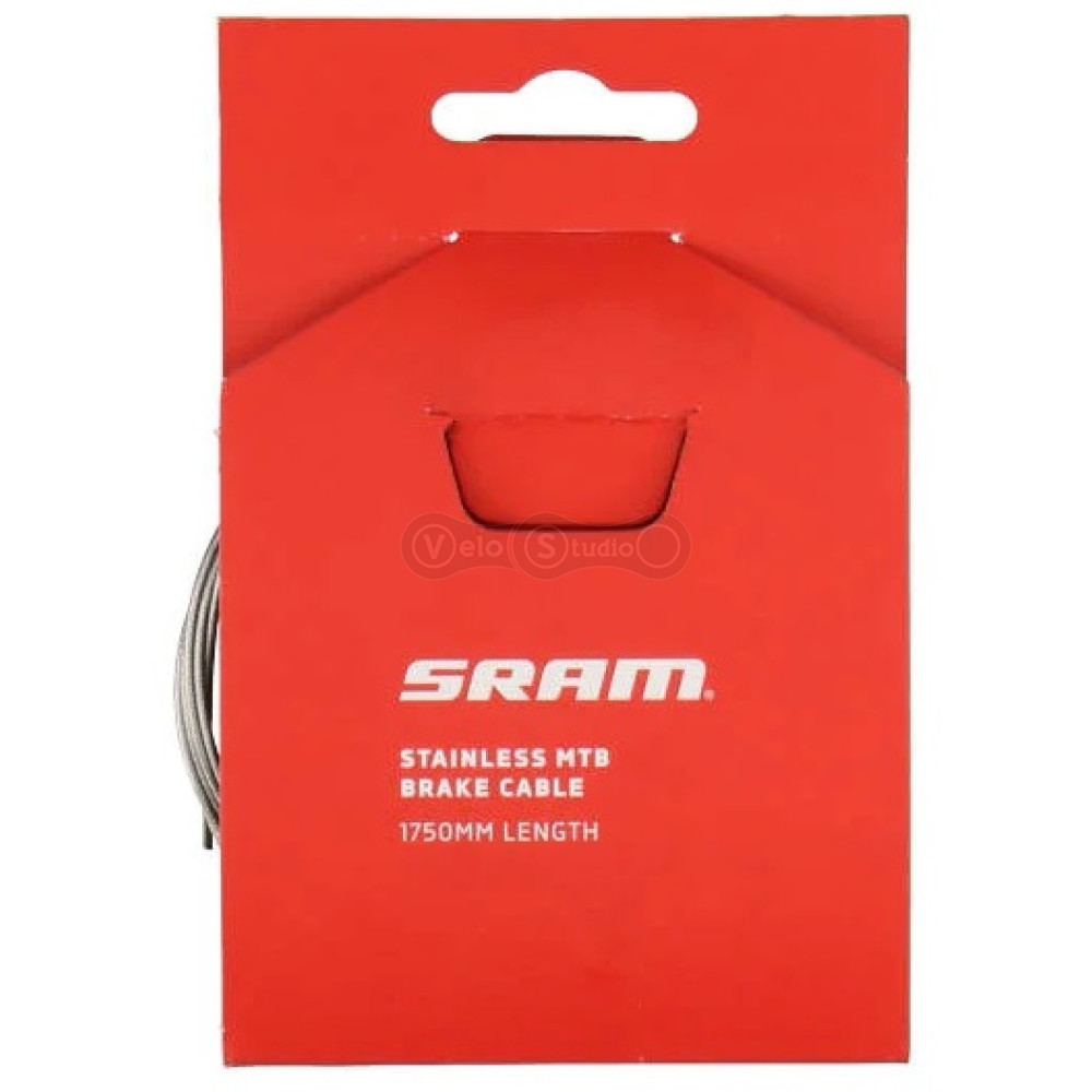 Трос гальма SRAM 1.5 мм, нержавіюча сталь, MTB, 1750 мм
