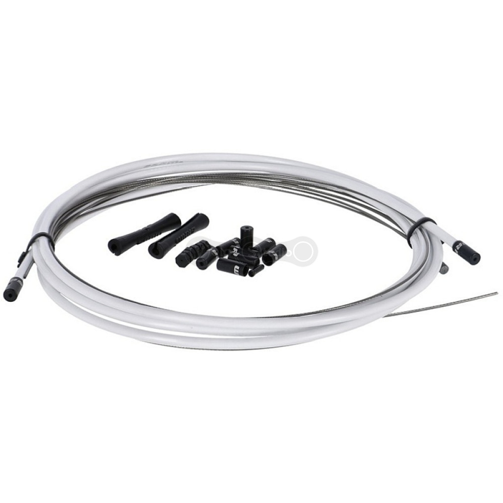 Набір сорочки та троса перемикання SRAM SlickWire Shift 4mm Road/MTB White