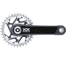 Шатуны SRAM XX SL Eagle Q174 CL55 DUB 175mm Black 34t T-Type