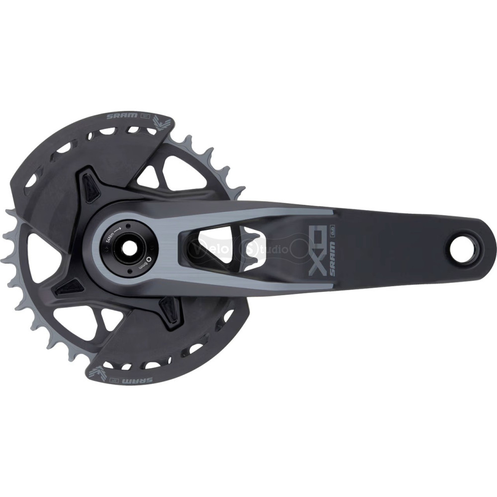 Шатуны SRAM X0 Eagle V2 Q174 CL55 DUB MTB Wide 170mm Black 2-guards 32t T-Type