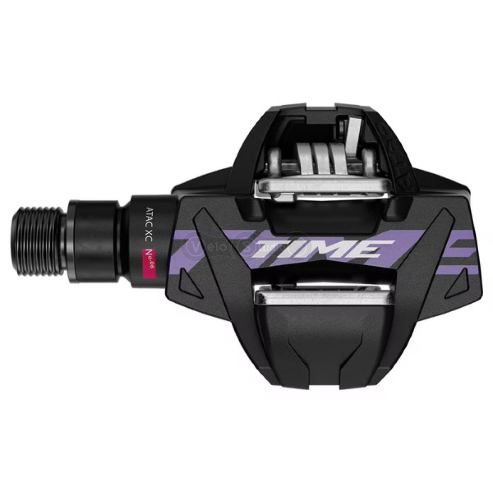 Педалі контактні TIME XC 6 BLACK PURPLE B1