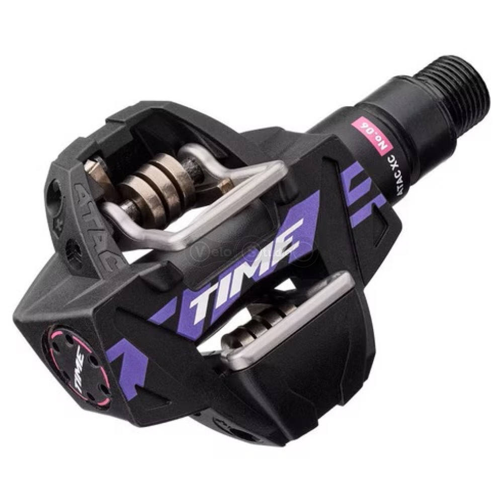Педалі контактні TIME XC 6 BLACK PURPLE B1
