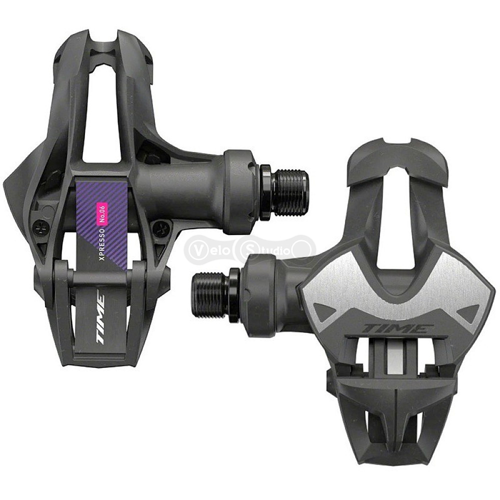 Педали контактные TIME XPRESSO 6 BLACK PURPLE B1