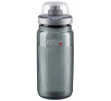 Фляга ELITE FLY MTB TEX димчаста з ковпачком 550 мл