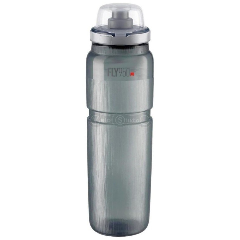 Фляга ELITE FLY MTB TEX дымчатая с колпачком 950 мл