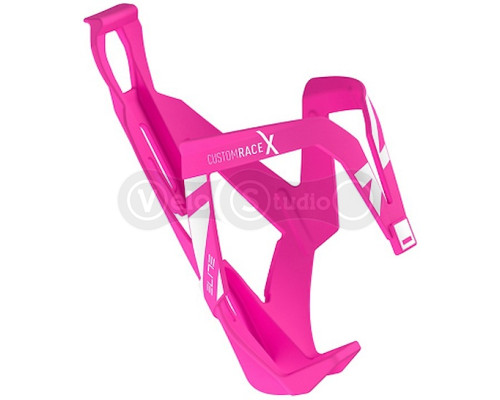 Флягодержатель Elite CUSTOM RACE X розовый глянцевый