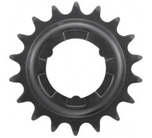 Звезда для втулки Shimano Nexus 18 зуб. черный