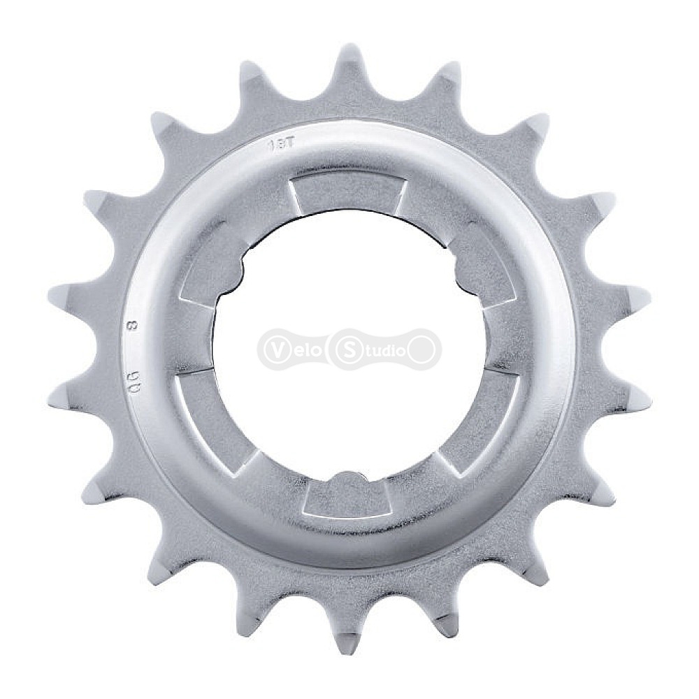 Зірка для втулки Shimano Nexus 18 зуб. срібний