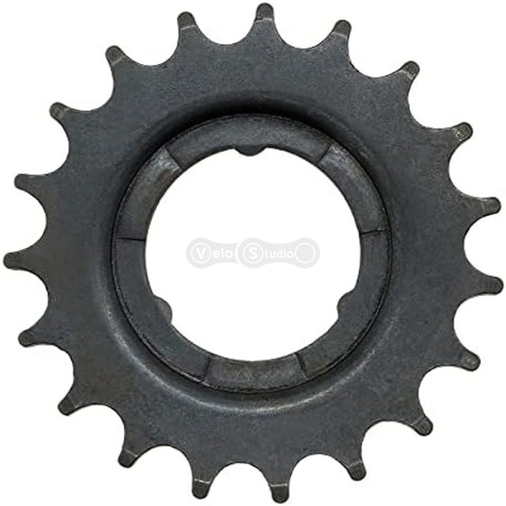Звезда для втулки Shimano Nexus 19 зубьев, шлицевое крепление, черная