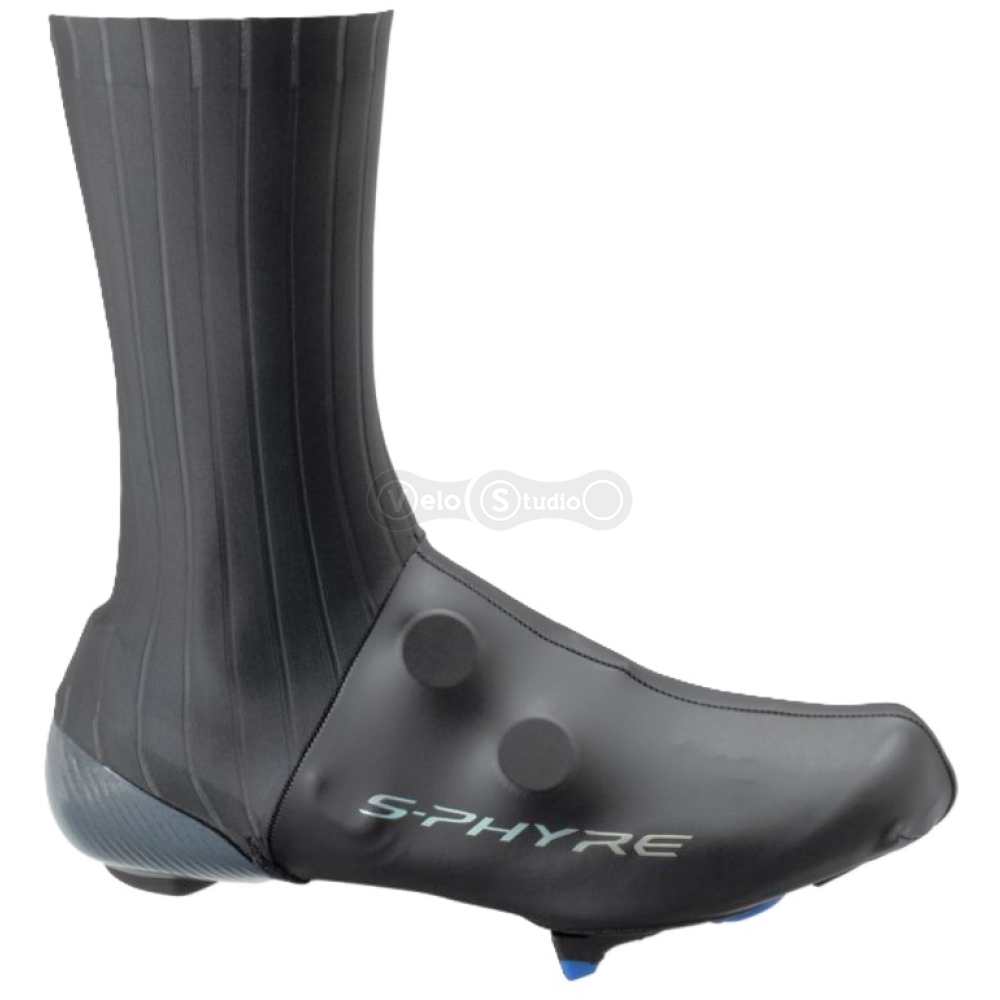 Бахилы аэродинамические Shimano S-Phyre Flash черные, размер L (42-43)