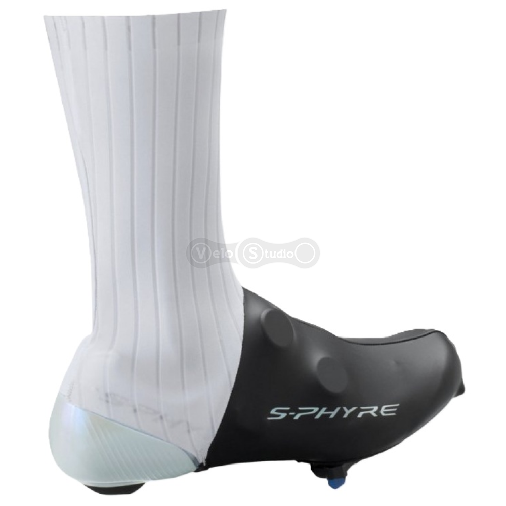 Бахилы аэродинамические Shimano S-Phyre Flash белые, размер L (42-43)