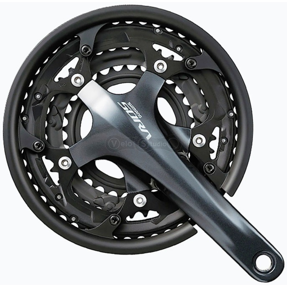 Шатуны Shimano FC-R3030 SORA, Hollowtech II 175мм 50Х39X30, без каретки