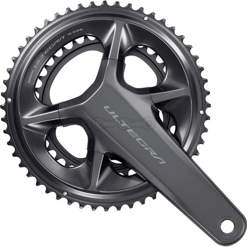 Шатуни Shimano FC-R8100 ULTEGRA, Hollowtech II 165мм 52Х36, без каретки